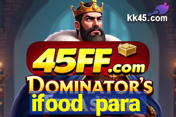 ifood para restaurante login